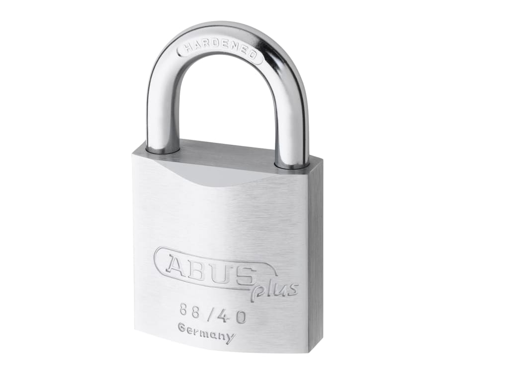 88/40mm Brass PLUS Cylinder Padlock                                             