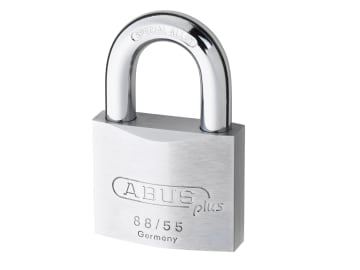 88RK/50mm Brass PLUS Cylinder Padlock Rekeyable Carded                          