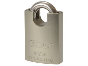90RK/50 TITALIUM™ Padlock Closed Shackle Carded                                 