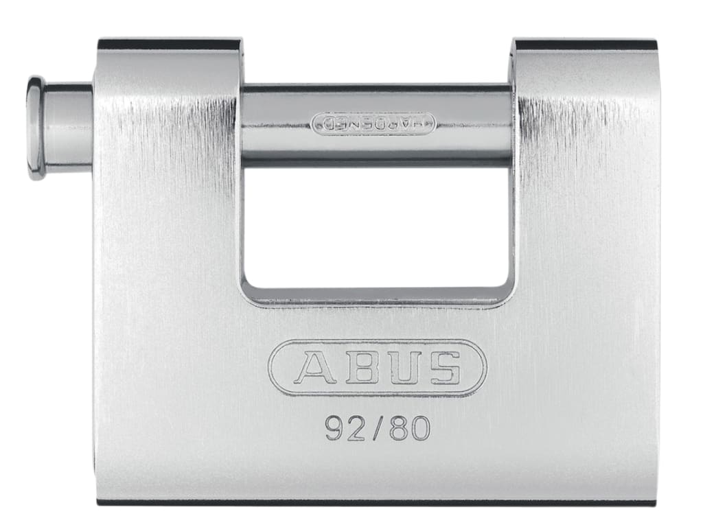 92/80mm Monoblock Brass Body Shutter Padlock                                    