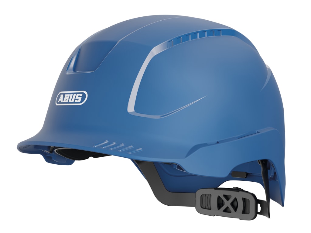 SCATOR-E Non-vented Safety Helmet Blue                                          