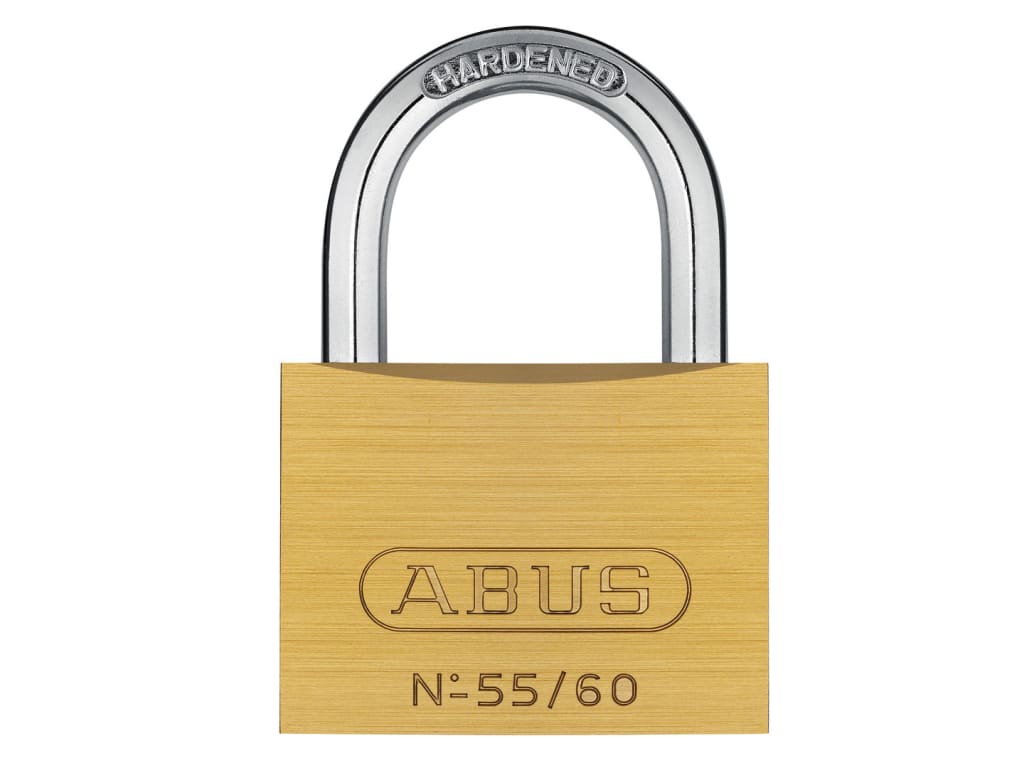 55/60mm Brass Padlock Keyed Alike 5601                                          