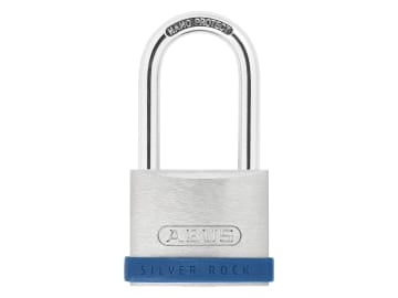 40mm Silver Rock™ 5 Padlock Long Shackle 40mm Keyed Alike                       