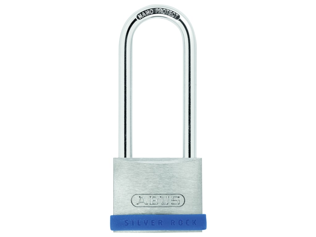40mm Silver Rock™ 5 Padlock Long Shackle 63mm Keyed Alike                       
