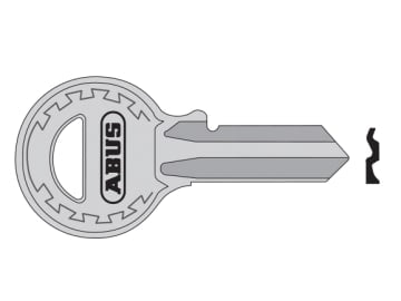 84/40 40mm R Key Blank                                                          