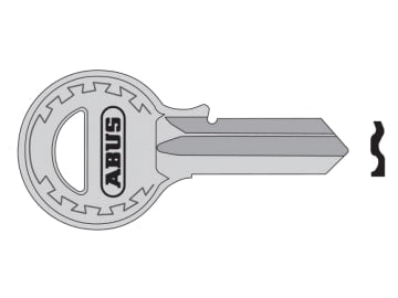 T84/40 40mm Left Hand Key Blank 08682                                           
