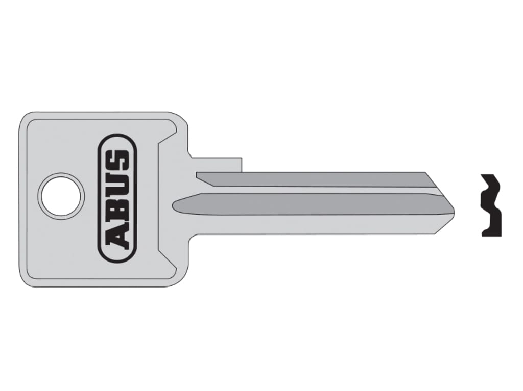 85/50 50mm +60 Left Hand Key Blank                                              