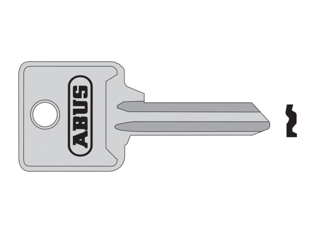 85/40 40mm Right Hand Key Blank                                                 