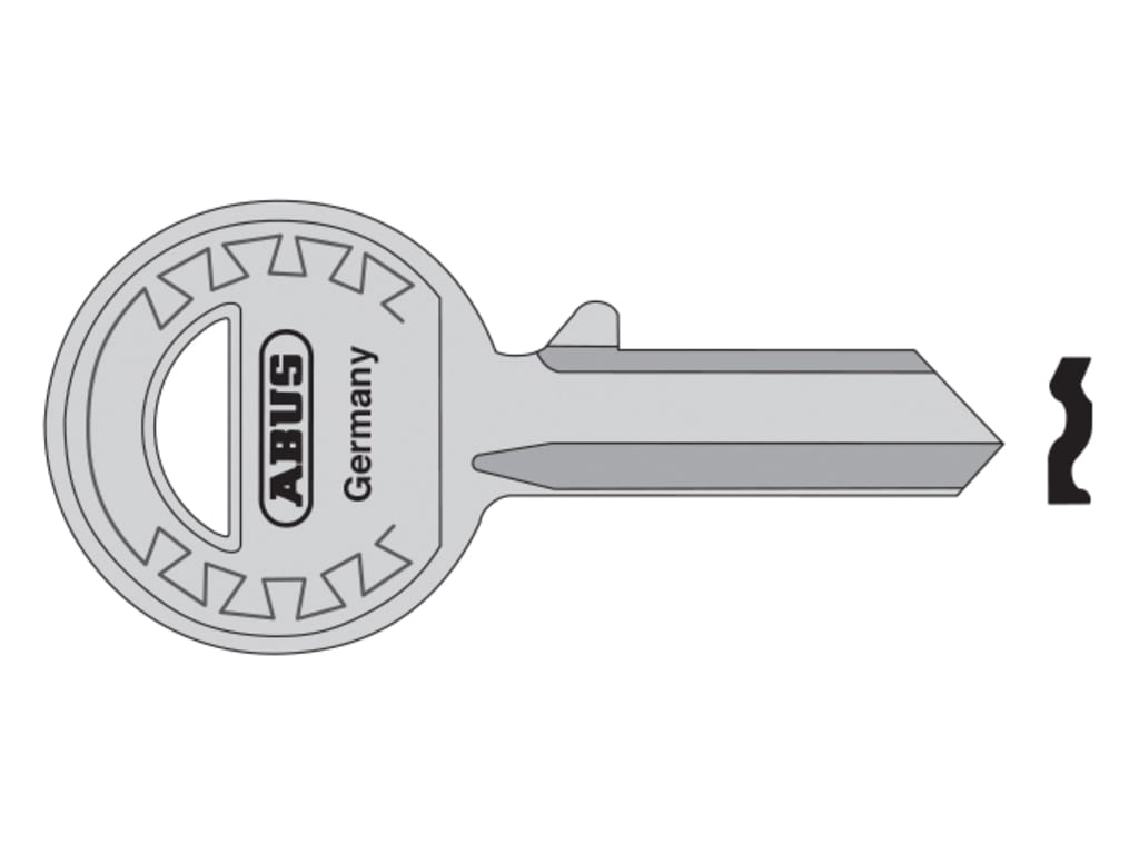 24-41-885 Right Hand 4 Pin Key Blank                                            