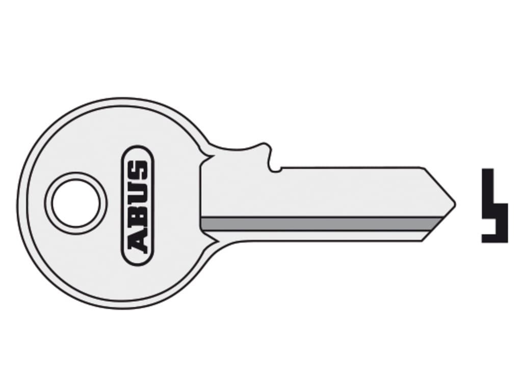 55/40 40mm Key Blank                                                            