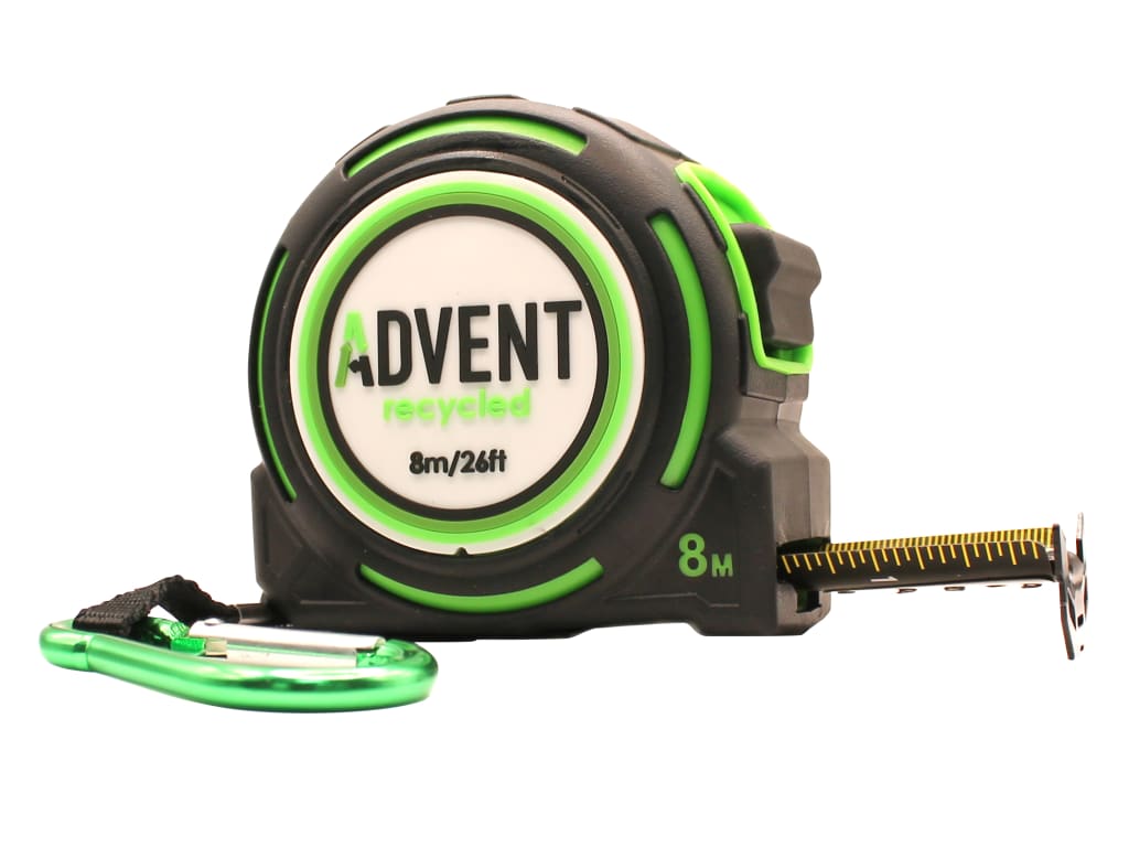 Recycled Tape Measure 8m/26ft (32mm Width)                                      