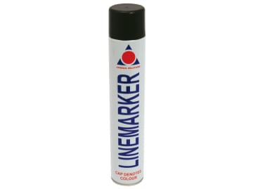 0906 Line Marking Spray Paint Black 750ml                                       