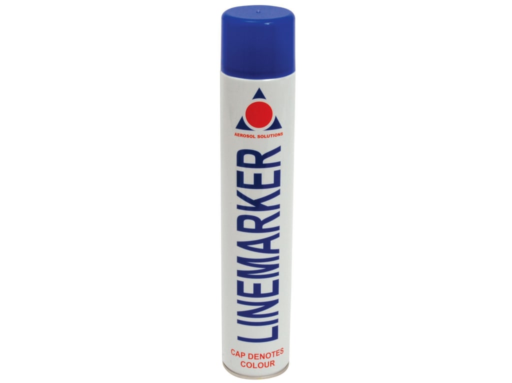 0904 Line Marking Spray Paint Blue 750ml                                        