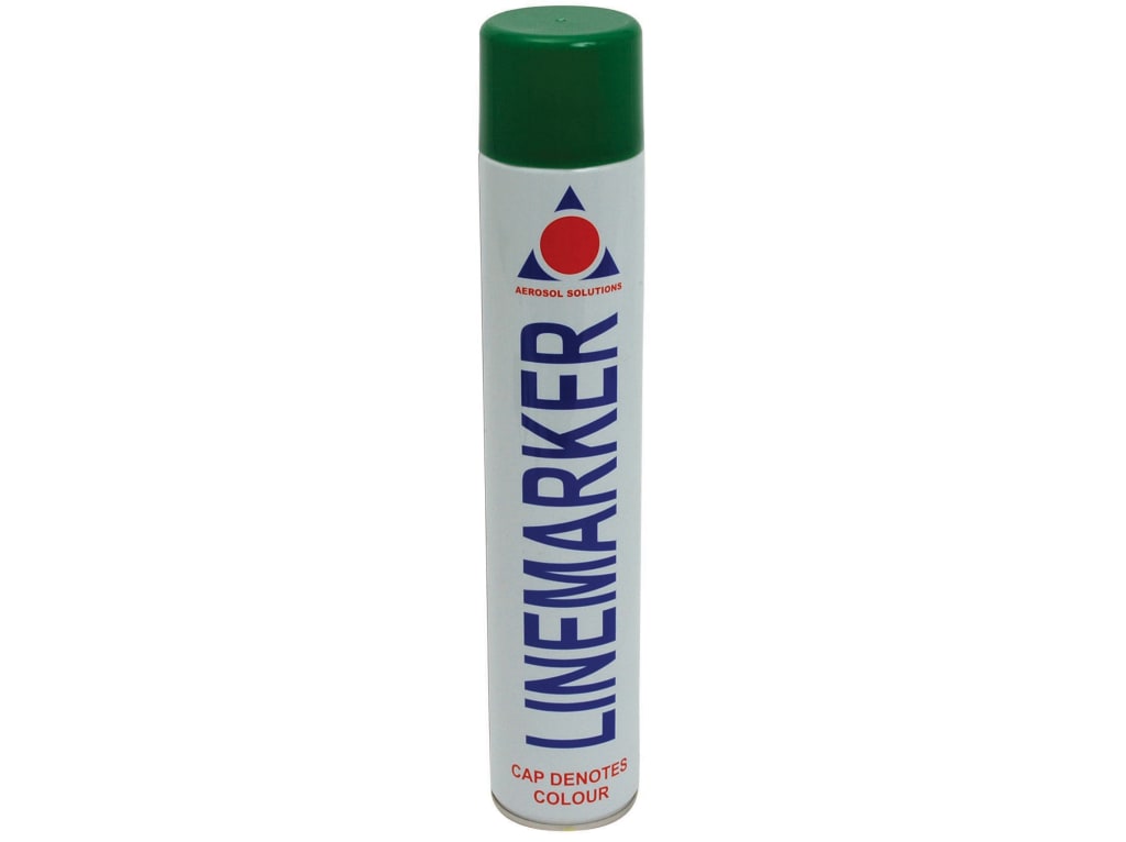 0903 Line Marking Spray Paint Green 750ml                                       