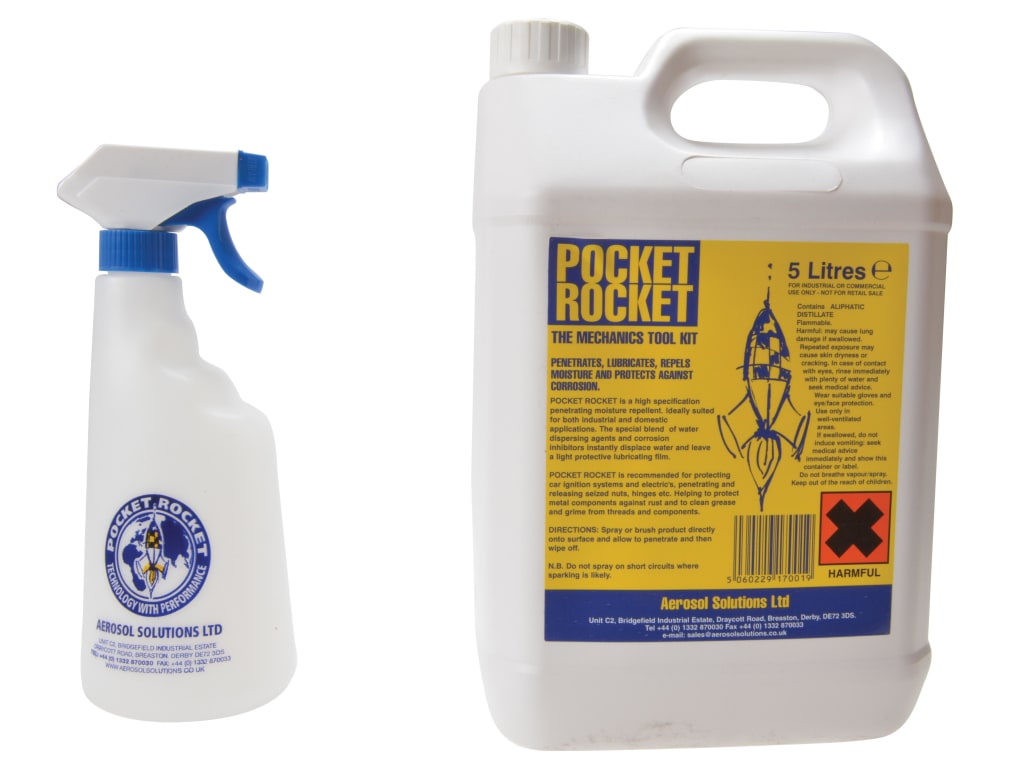 Pocket Rocket Lubricant Repellent 5 litre                                       