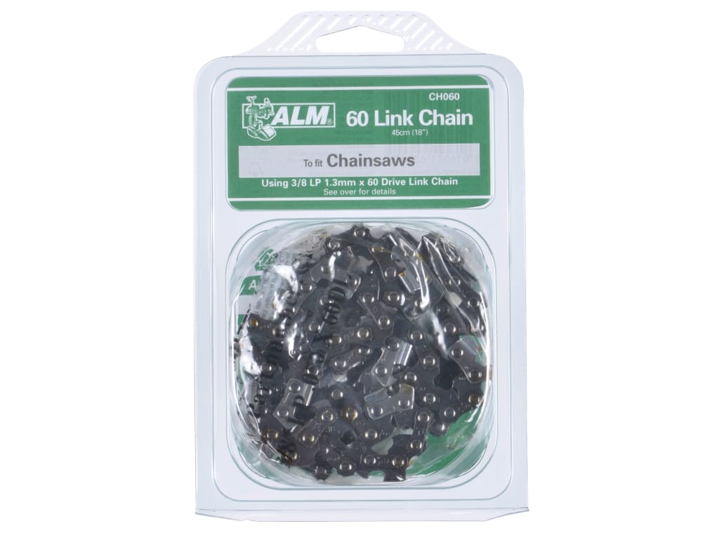 CH060 Chainsaw Chain 3/8in x 60 links 1.3mm - Fits 45cm Bars