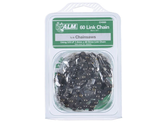 CH060 Chainsaw Chain 3/8in x 60 links 1.3mm - Fits 45cm Bars