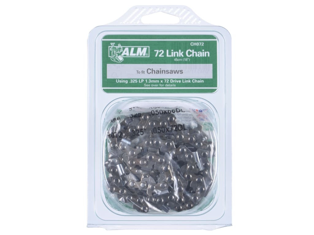 CH072 Chainsaw Chain .325 x 72 links 1.3mm - Fits 45cm Bars