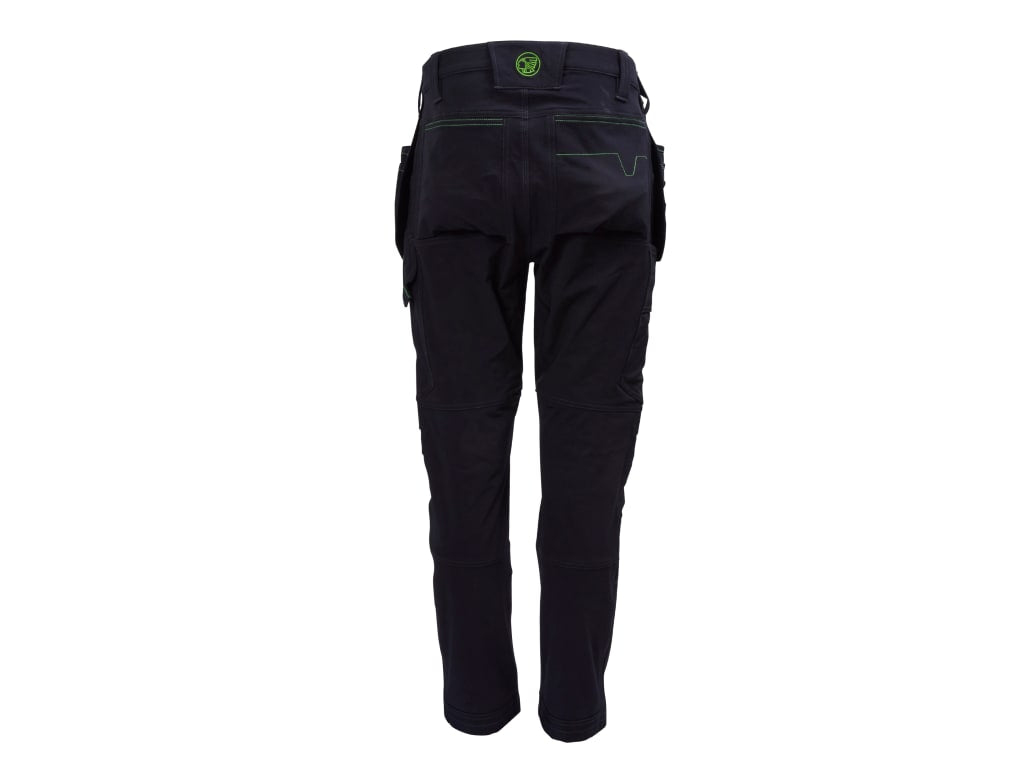 Calgary Black Stretch Holster Trousers Waist 36in Leg 31in