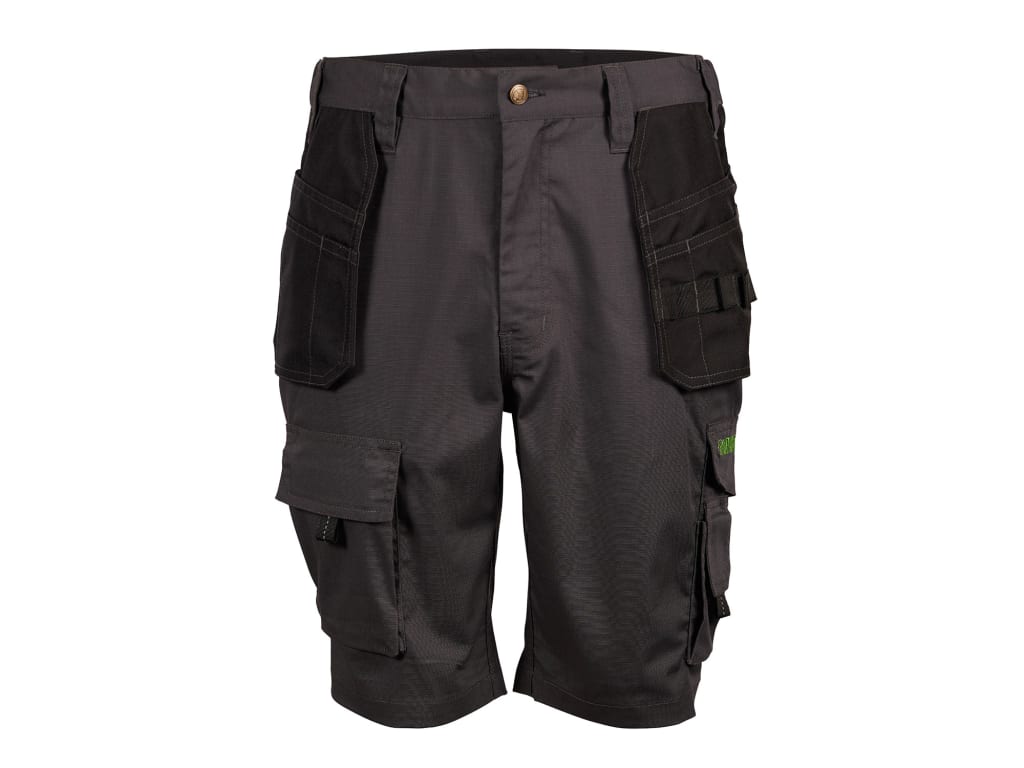 Grey Rip-Stop Holster Shorts Waist 32in