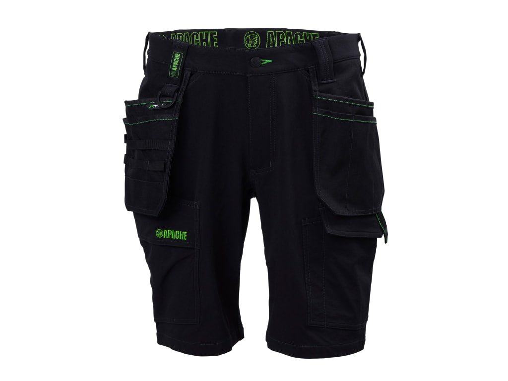Whistler Black Stretch Holster Shorts Waist 32in                                