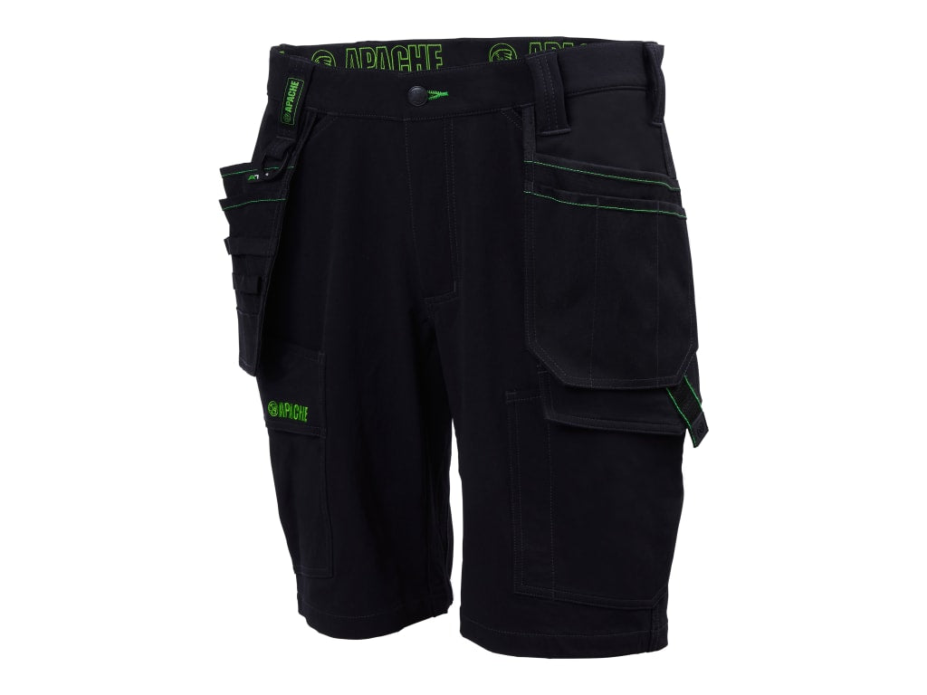 Whistler Black Stretch Holster Shorts Waist 30in