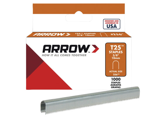 T25 Staples 10mm (3/8in) (Box 1000)                                             