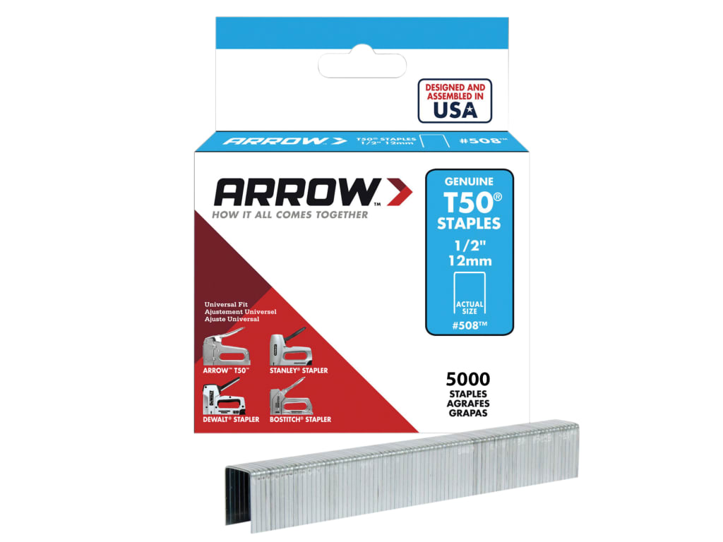 T50 Staples 12mm (1/2in) (Bulk Pack 5000)                                       