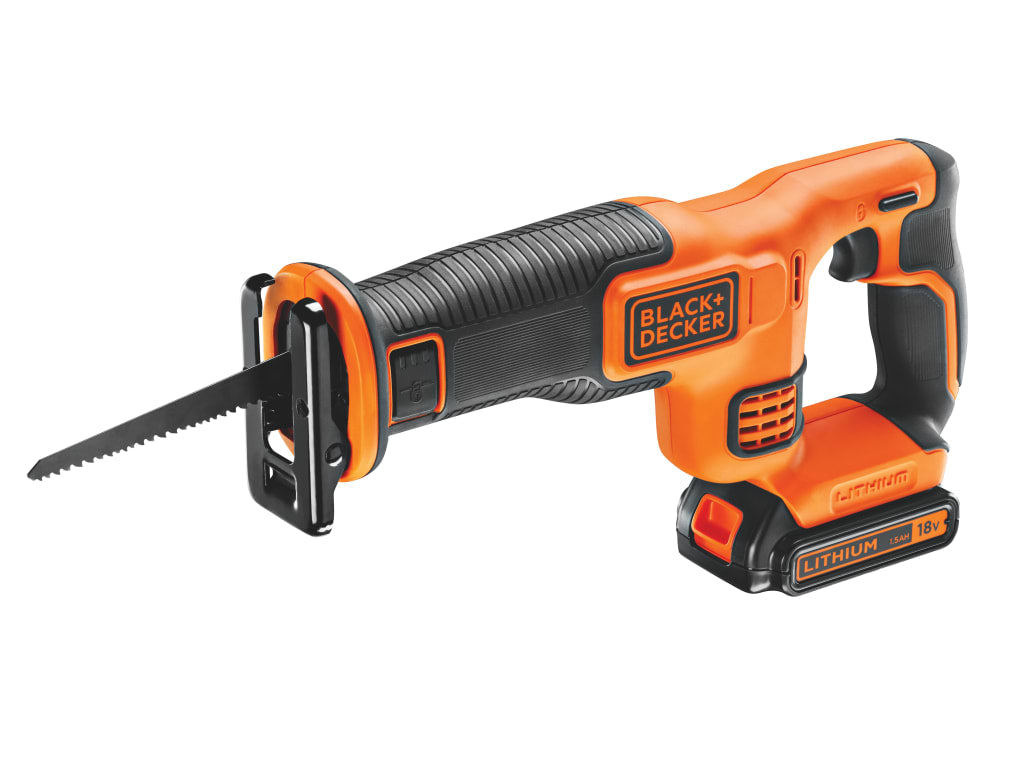 BDCR18C1 Reciprocating Saw 18V 1 x 1.5Ah Li-ion
