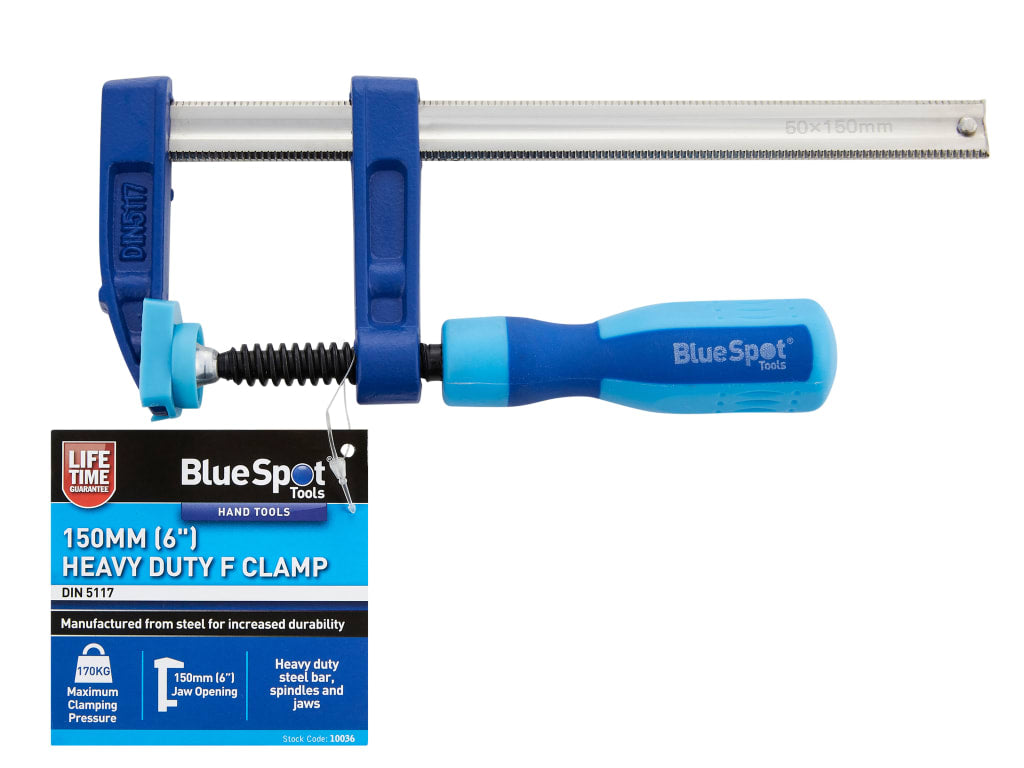 Heavy-Duty F-Clamp 50 x 150mm