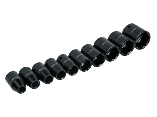 1/2in Metric Impact Socket Set 9-27mm, 10 Piece - [product-vendor]