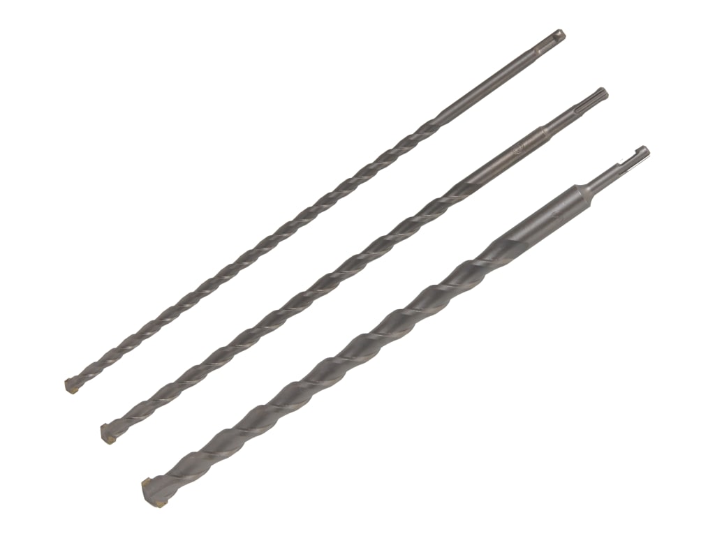 SDS Plus Drill Bit 450mm Set, 3 Piece