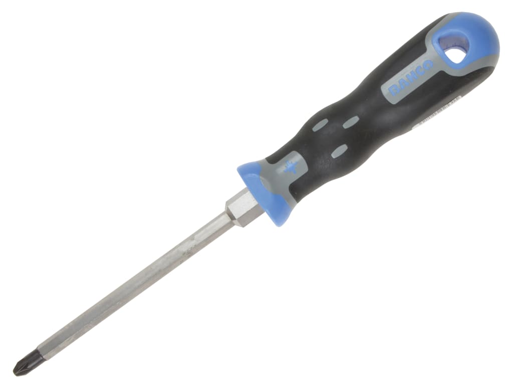 Tekno+ Screwdriver Pozidriv Tip PZ2 x 125mm Hex Shank                           