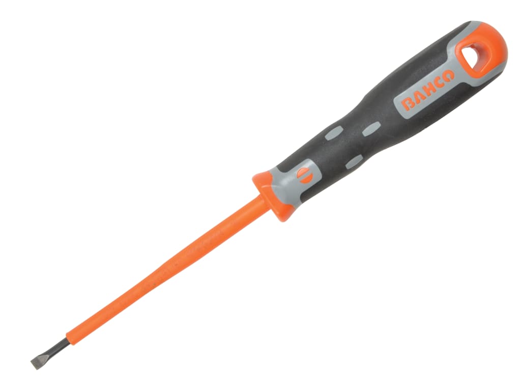 Tekno+ VDE Screwdriver Slotted Tip 4.0mm x 100mm                                