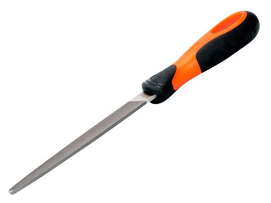 1-110-08-2-2 ERGO™ Handled Tapered Edge Flat Second Cut File 200mm (8in)        