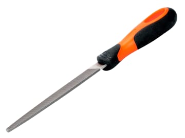 1-110-08-2-2 ERGO™ Handled Tapered Edge Flat Second Cut File 200mm (8in)        