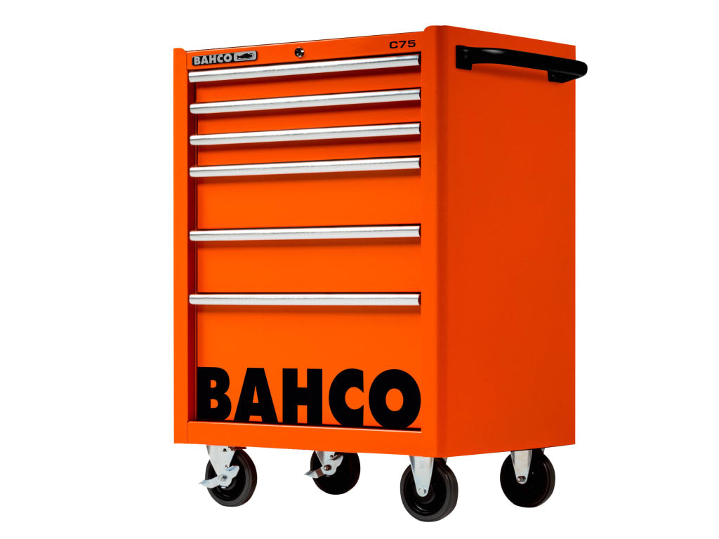 1475K6 26in Classic C75 Tool Trolley with 6 Drawers                             