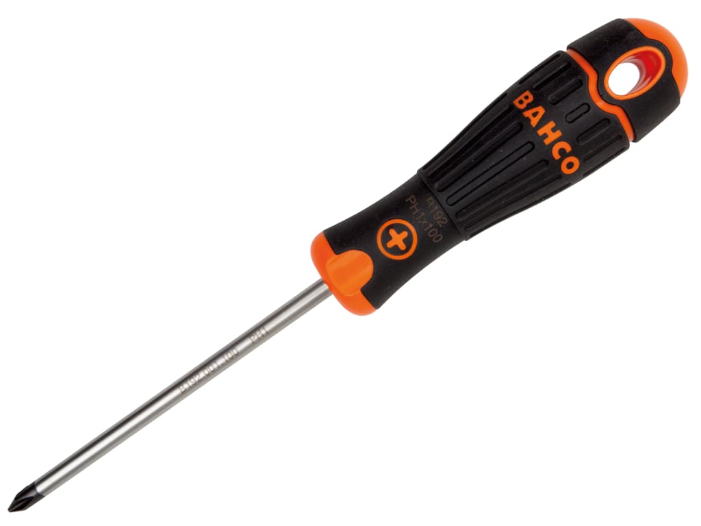 BAHCOFIT Screwdriver Phillips Tip PH0 x 75mm                                    