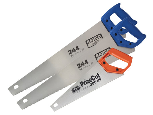 2 x 244 22in Handsaws  + 1 x Toolbox Handsaw 350mm (14in)                       