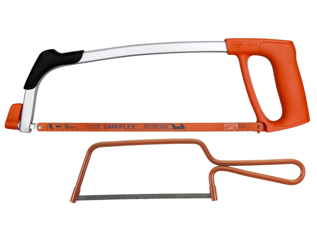 317 Hacksaw 300mm with 239 Junior Saw 150mm (Pack of 10)                        
