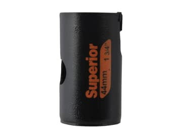 Superior™ Multi Construction Holesaw Carded 44mm                                