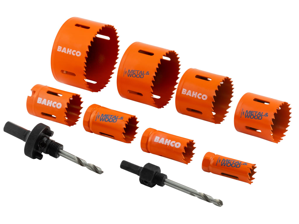 Electrician's Bi-Metal Holesaw Set, 10 Piece                                    