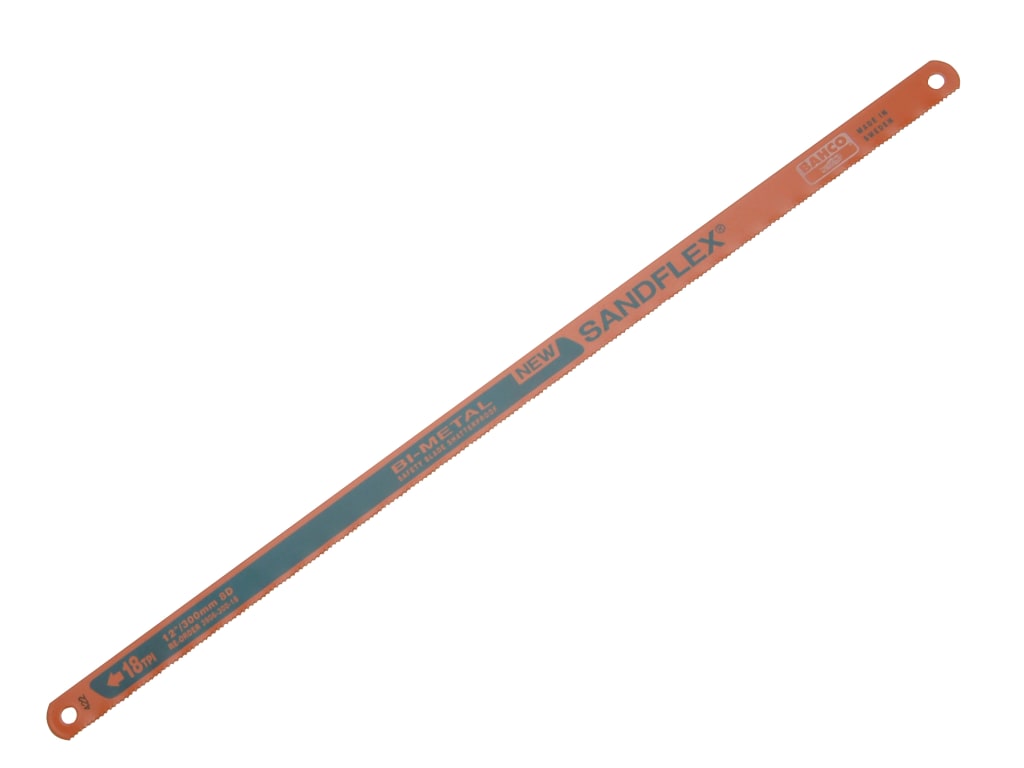3906 Sandflex® Hacksaw Blades 300mm (12in) x 18 TPI (Pack 10)                   