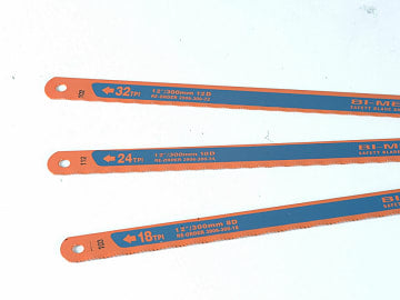3906 Sandflex Hacksaw Blades 300mm (12in)  (8, 24 & 32 TPI) (Pack 3)            
