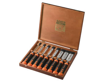 434-S8 Bevel Edge Chisel Set, 8 Piece                                           