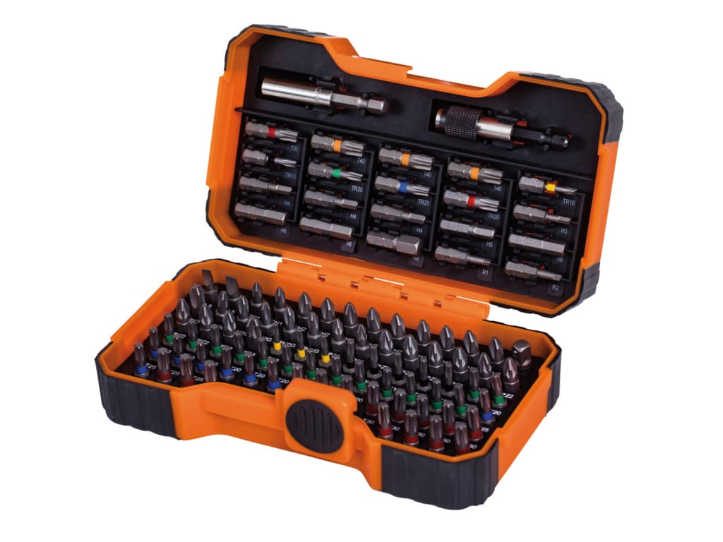 59/S100BC Colour Coded Bit Set, 100 Piece                                       