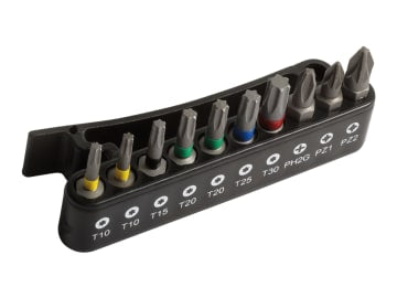 59/S10BC Bit Set, 10 Piece                                                      