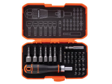 59/S36BCR Ratcheting Coloured Bit Set, 36 Piece                                 