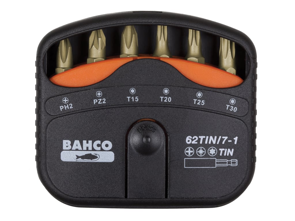 62TIN/7-1 TiN Bit Set, 7 Piece                                                  