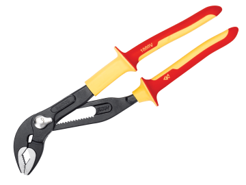 VDE Quick-Adjust Water Pump Pliers 250mm - 44mm Capacity                        